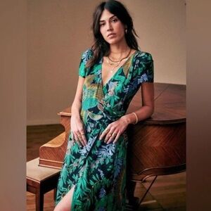 Sezane Armelle maxi dress size 36